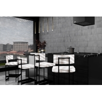 KAIZEN - 2X8/9X15, GRAY, SATIN